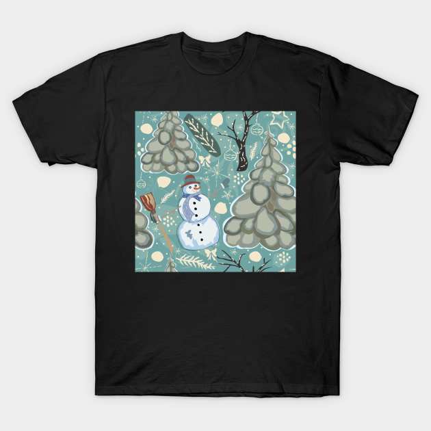 Snowman T-Shirt by Creative Meadows